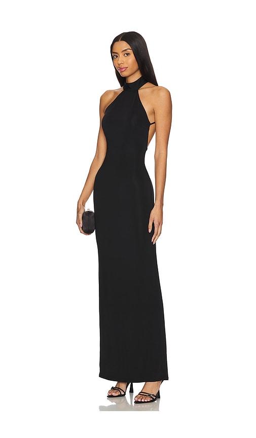 nbd the annalise gown in black. - size l (also in m, xl)