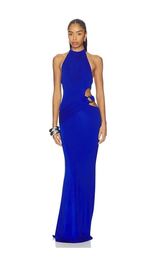 nbd the evanna gown in blue. - size xl (also in xxs)