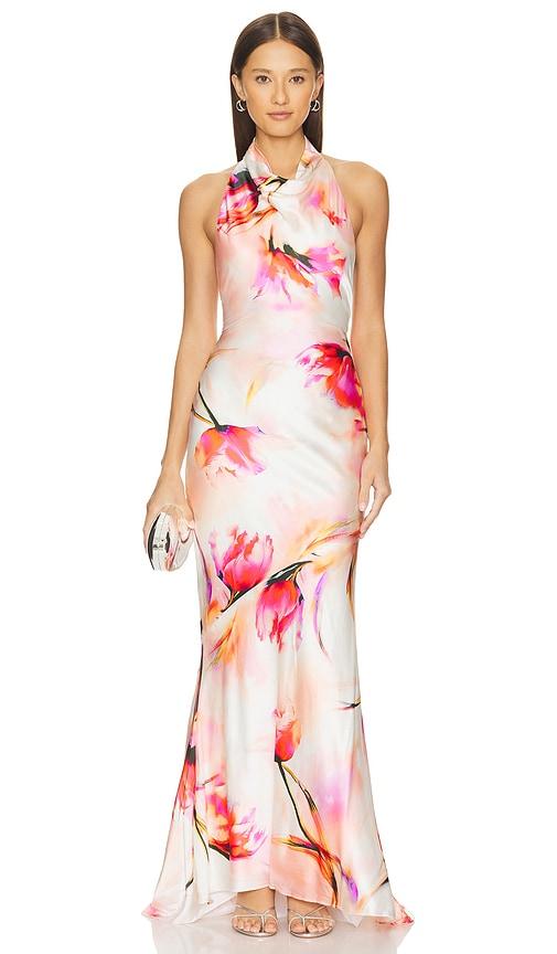 nbd x bridget nessta gown in pink. - size m (also in s)