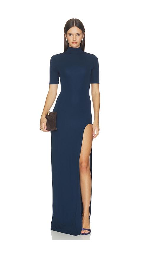 nbd yuval maxi dress in navy. - size l (also in xxs, xs, s, m, xl)