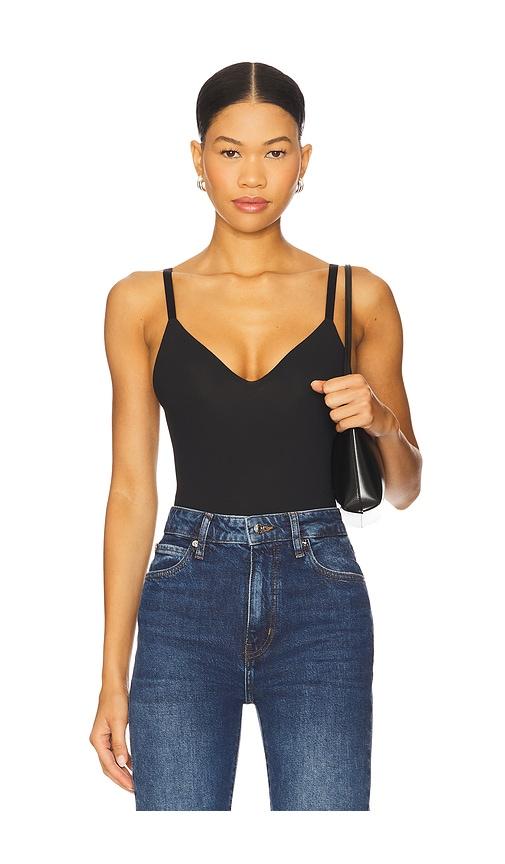 negative underwear base tank bodysuit in black. - size l (also in xs, s, m, xl/1x)