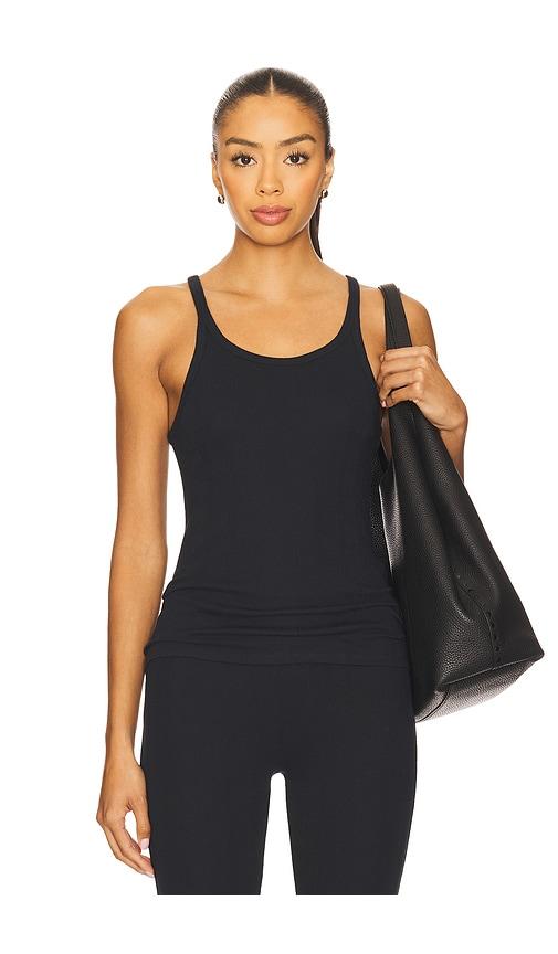 negative underwear pointelle tank in black. - size l (also in xl, xs)