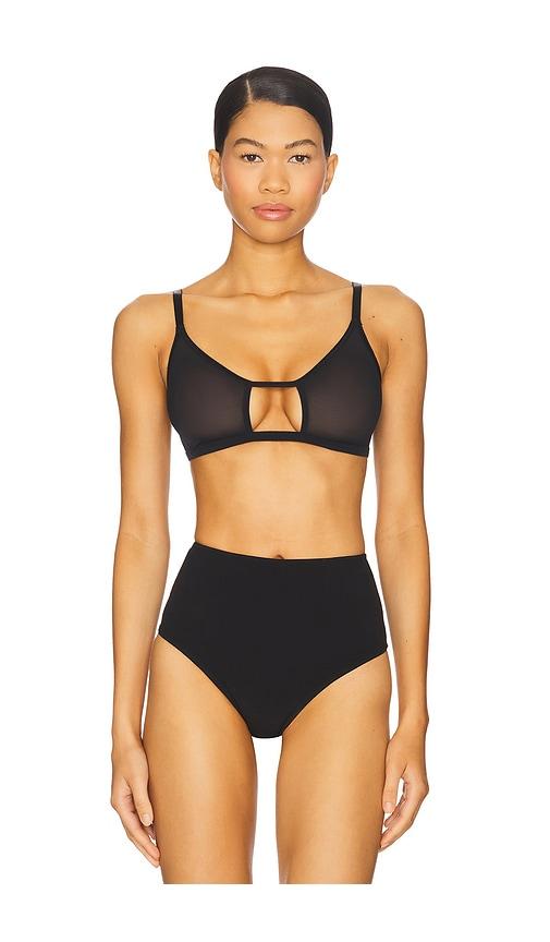 negative underwear sieve cutout bra in black. - size 1 (also in 2)