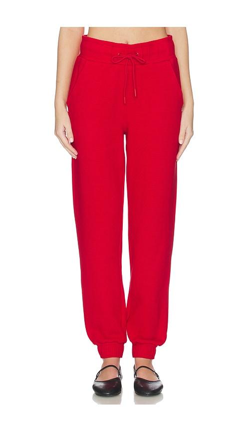 negative underwear waffle knit jogger in red. - size m (also in s, xl/1x, xs)