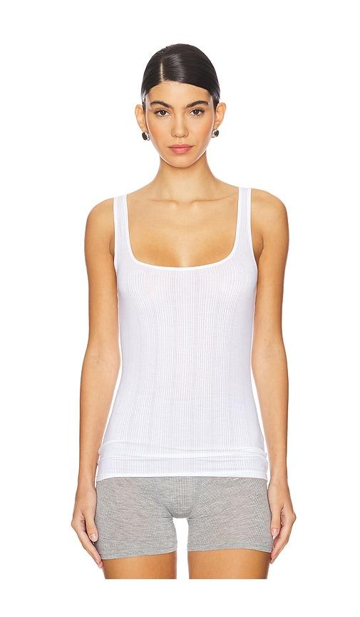 negative underwear whipped a-top in white. - size m (also in xs, s)