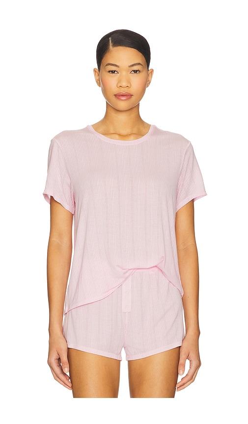 negative underwear whipped boyfriend shirt in pink. - size m (also in xs, s)