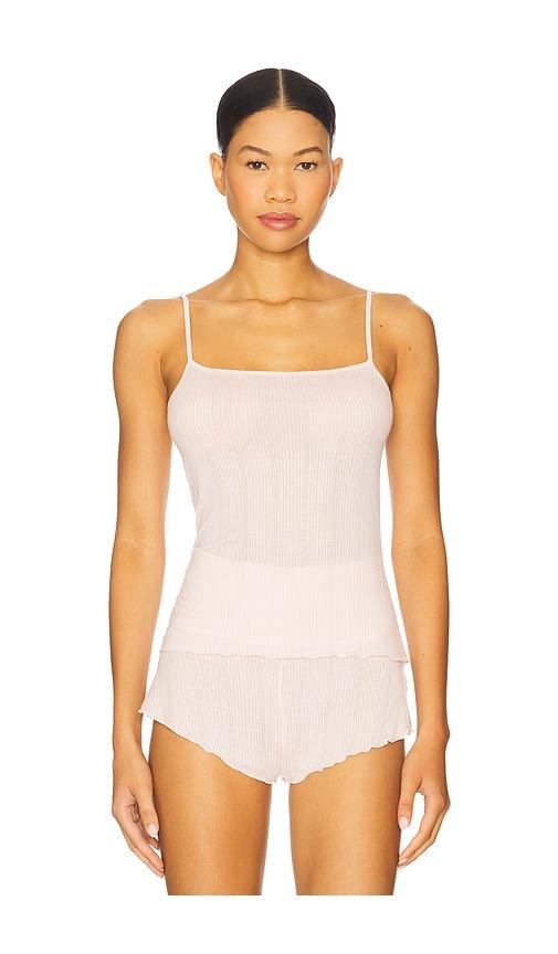 negative underwear whipped cami in blush. - size l (also in s, xs, m)
