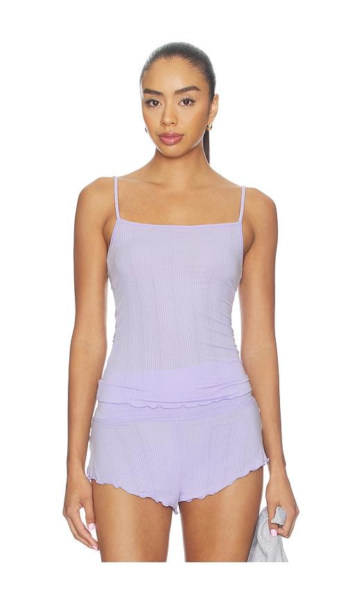negative underwear whipped cami top in blue. - size l (also in xs, s, m, xl/1x, xxl/2x)