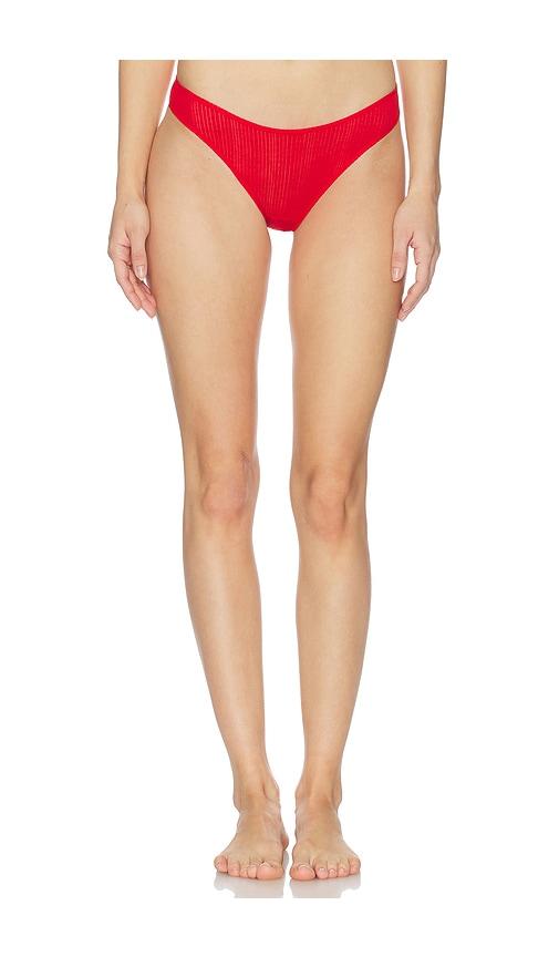negative underwear whipped dipped thong in red. - size xl/1x (also in xs)