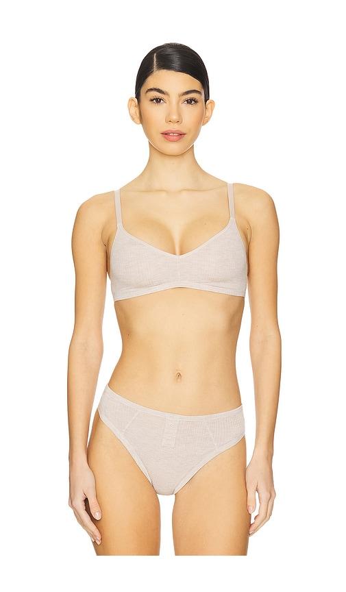negative underwear whipped non wire bra in beige. - size 0 (also in 4, 1, 2, 3)