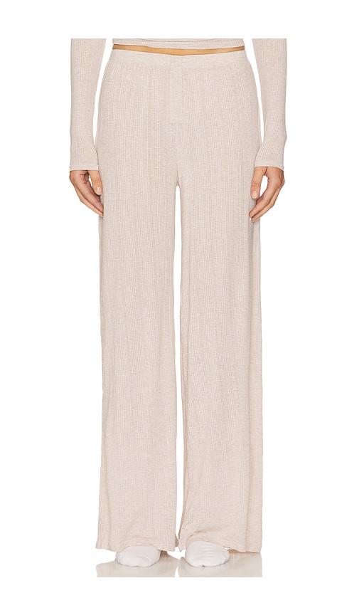 negative underwear whipped track pant in beige. - size l (also in xs, s, m, xl/1x)