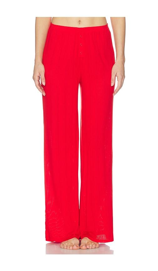 negative underwear whipped track pant in red. - size xl/1x (also in xs)