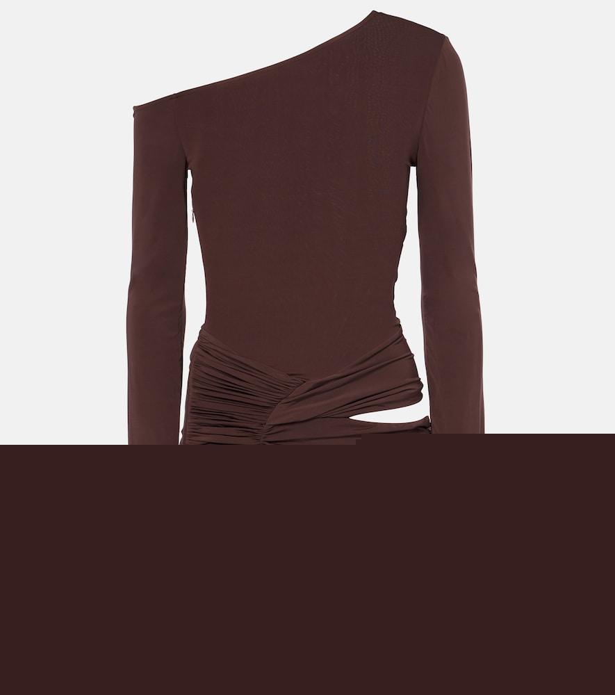 nensi dojaka asymmetric cutout minidress