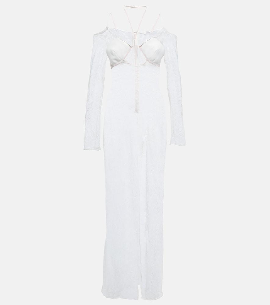 nensi dojaka bridal cutout lace gown
