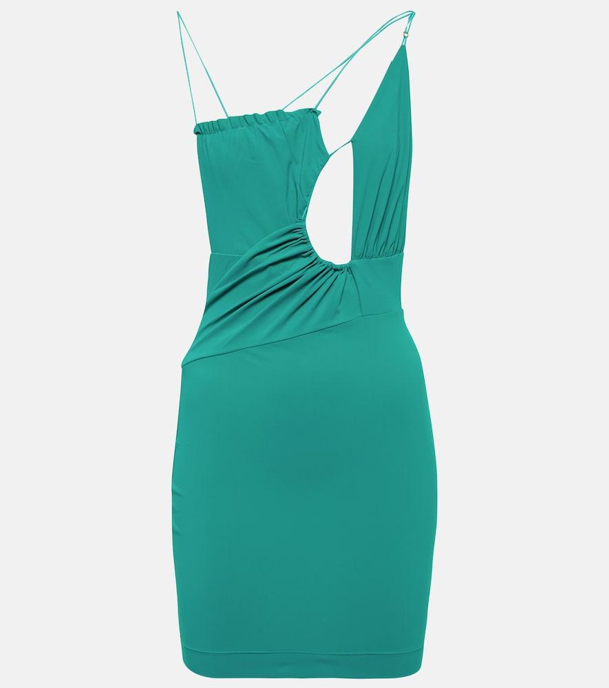 nensi dojaka cutout ruched minidress