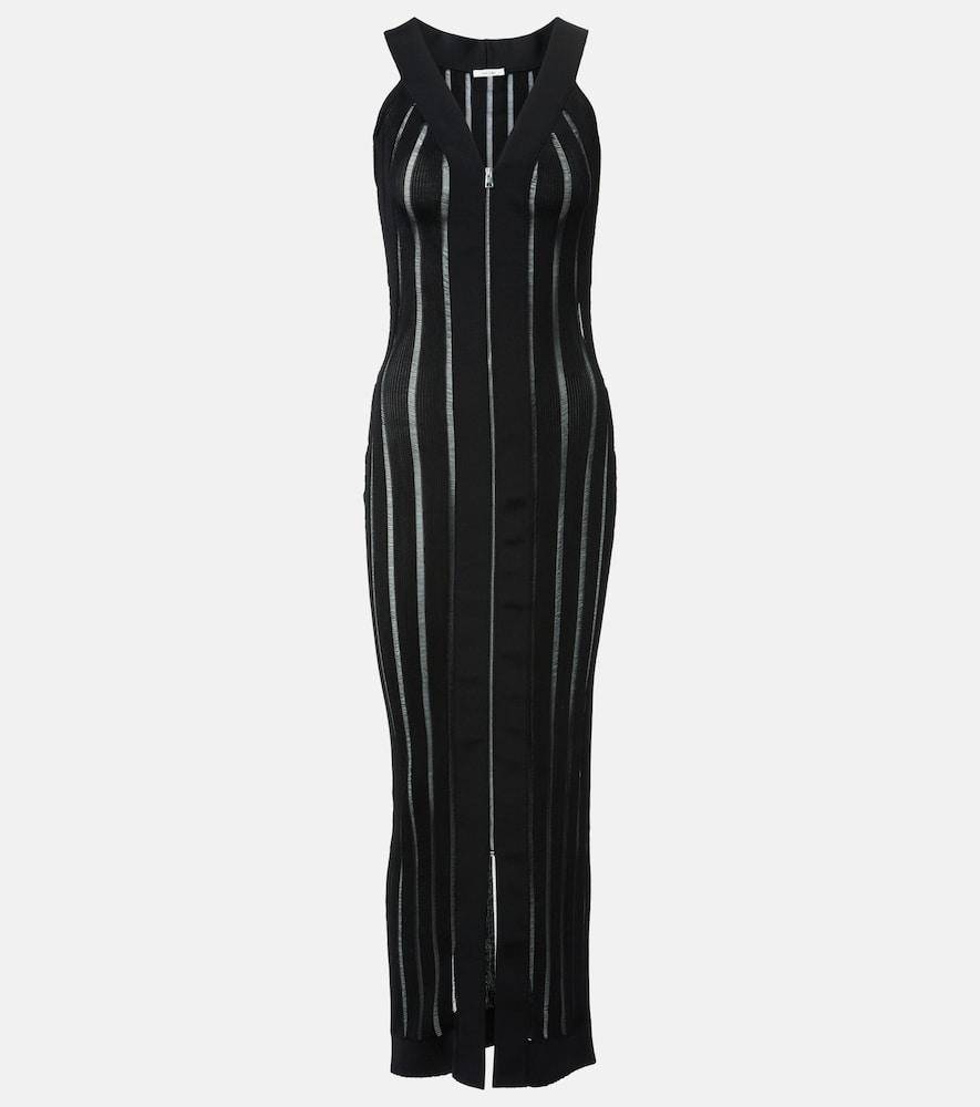 nensi dojaka ribbed-knit maxi dress