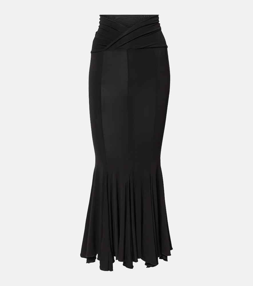 nensi dojaka zoe flared maxi skirt