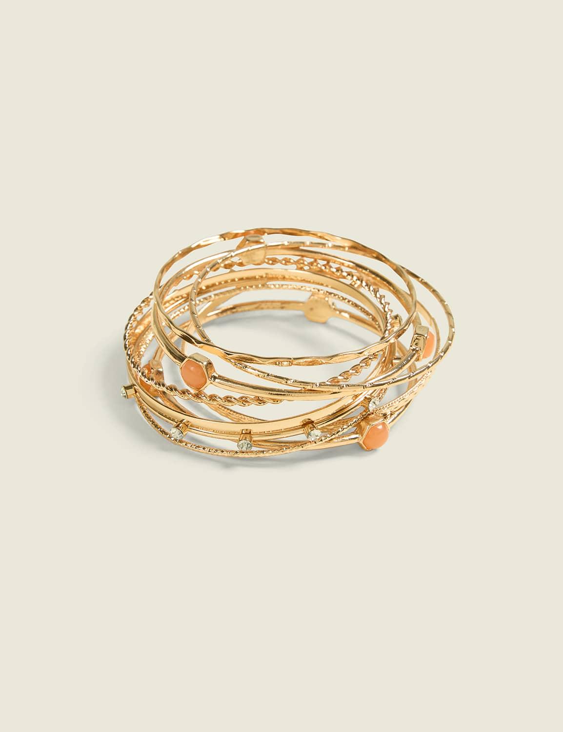 neutral bangle set