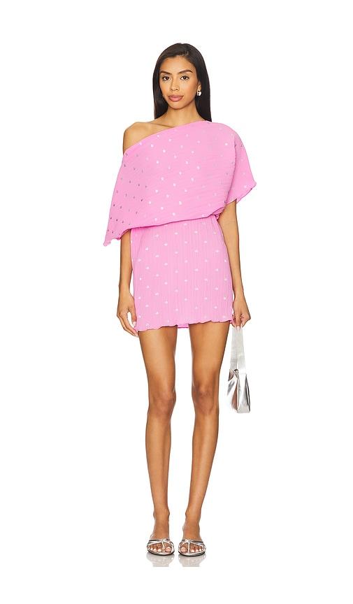 never fully dressed mini tilly dress in pink. - size s (also in xs)