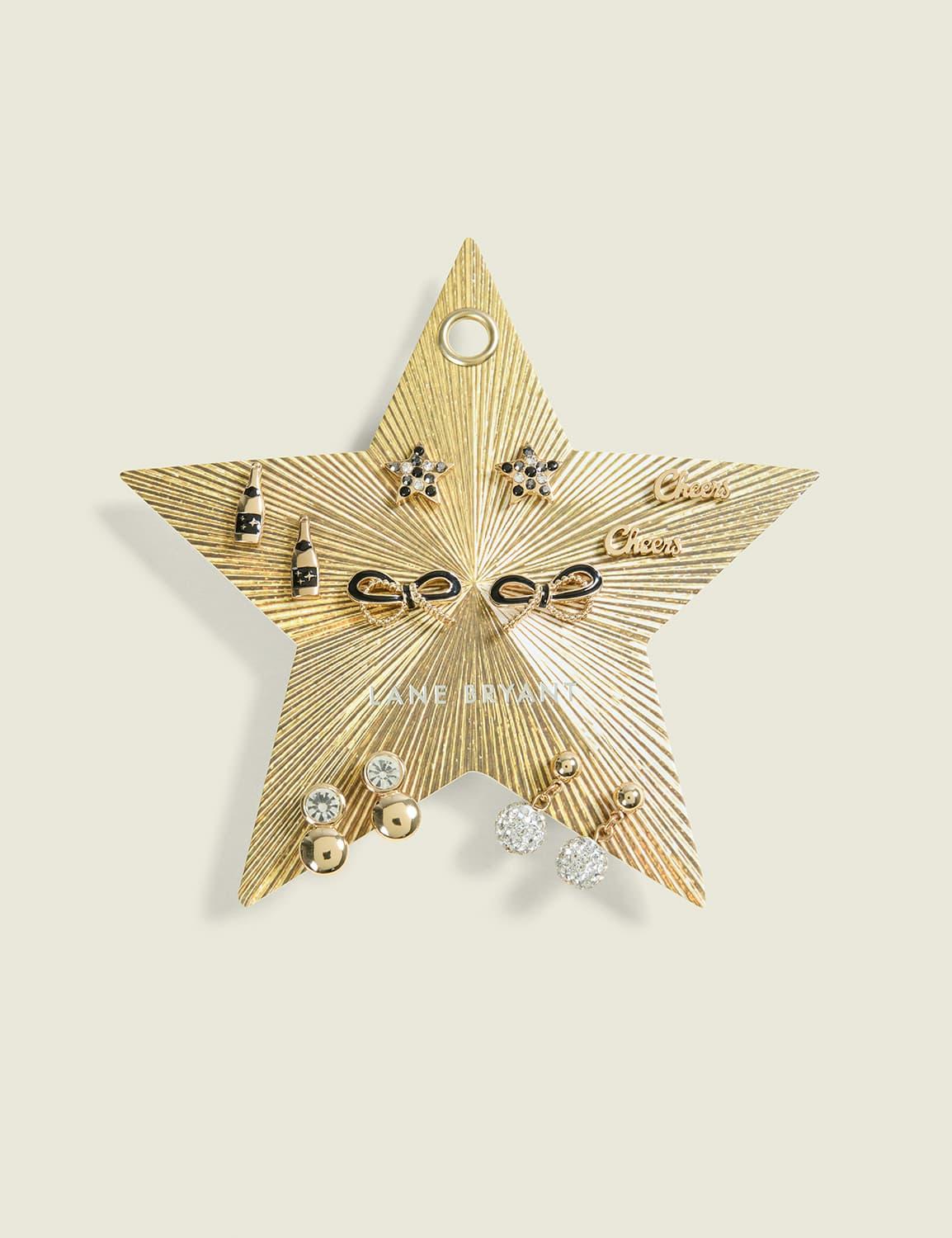 new year's eve earring 6-pack