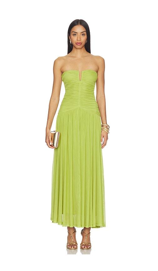 nia beverly dress in green. - size m (also in s, xs, xl)