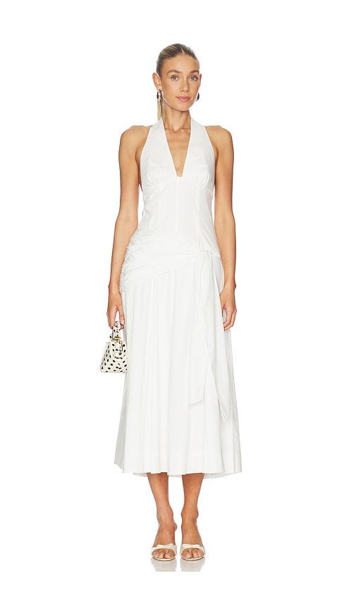 nia cdiz dress in white. - size l (also in s, xs, m, xl)