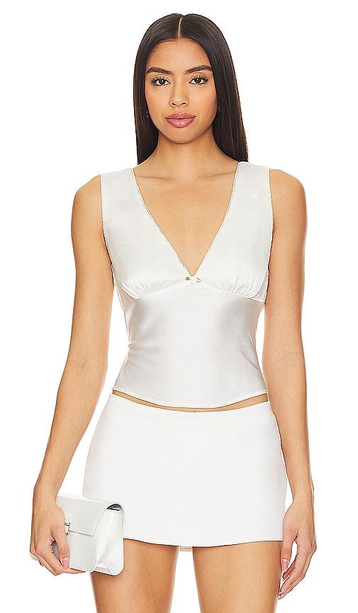 nia celia top in white. - size m (also in s)