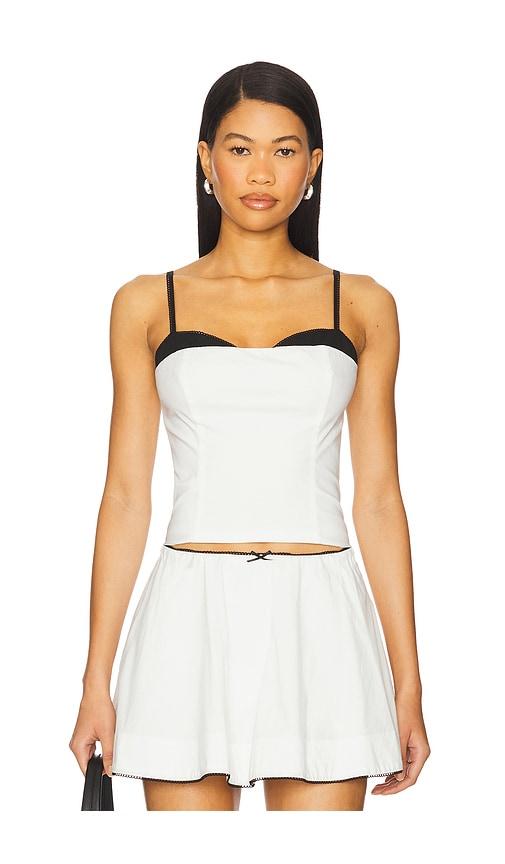 nia fremont top in white. - size l (also in s, xl)