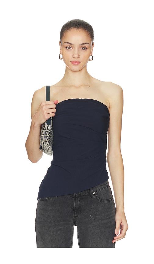 nia grand top in navy. - size m (also in s, xs)