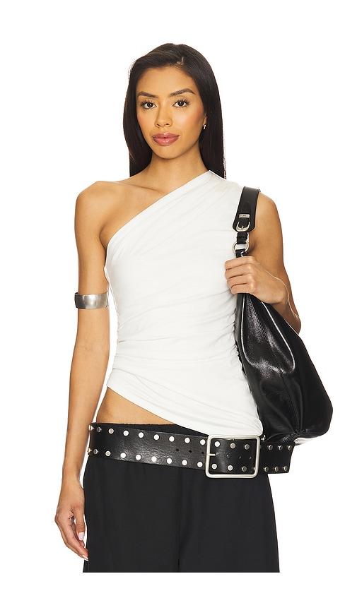 nia max top in white. - size l (also in s)