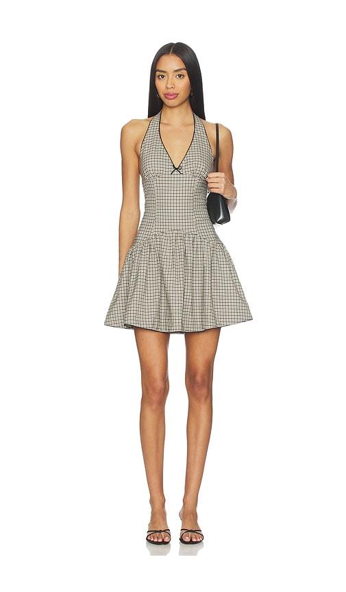 nia ollie dress in charcoal. - size m (also in xs, s)