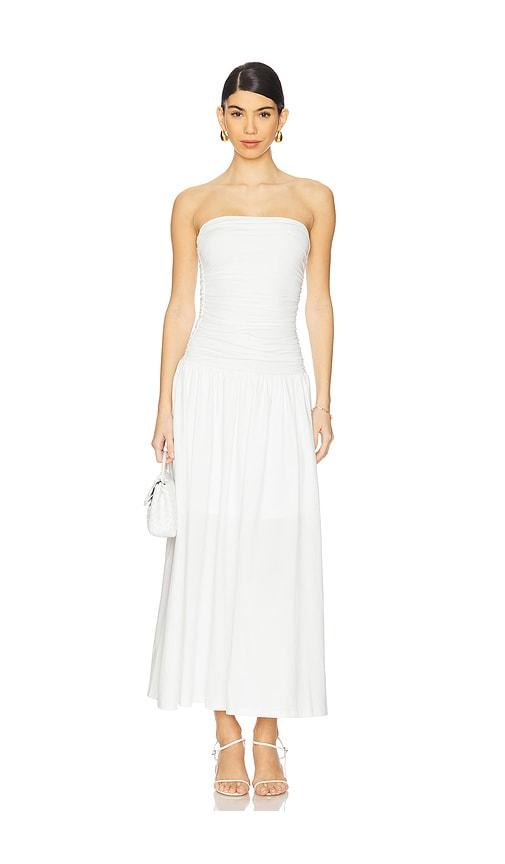 nia santal dress in white. - size l (also in xl)