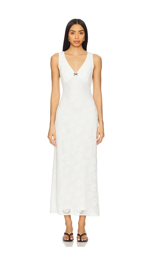 nia tasha dress in white. - size l (also in s)