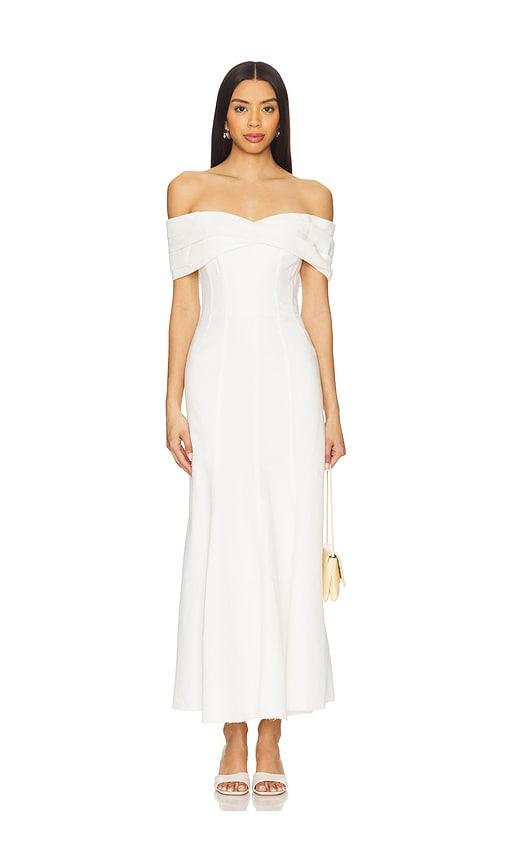 nicholas ariana dress in white. - size 0 (also in 2, 4)