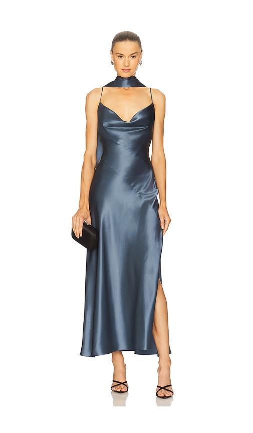 nicholas geneva dress in blue. - size 2 (also in 4)