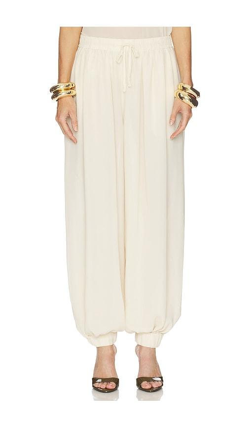 nicholas liselle pant in ivory. - size 10 (also in 12, 4, 6)