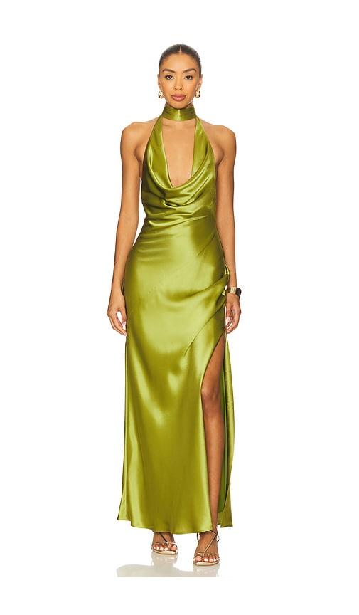 nicholas lyria dress in green. - size 2 (also in 4)