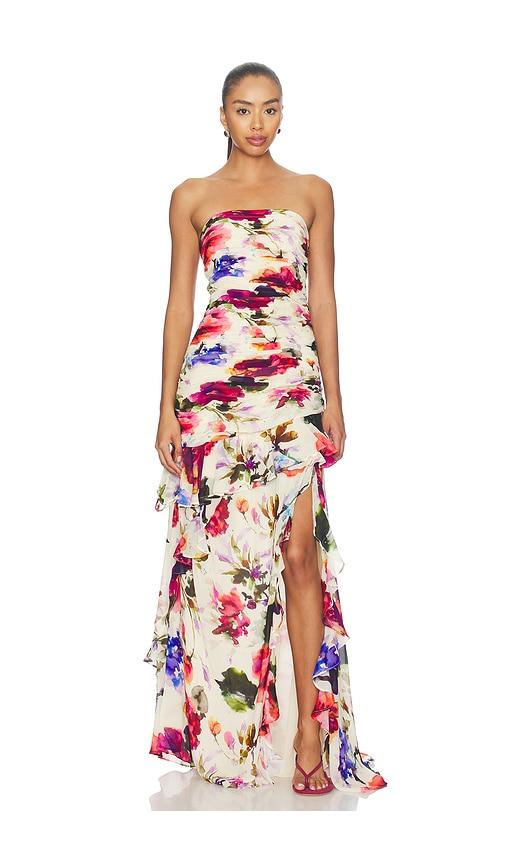 nicholas viola dress in cream. - size 0 (also in 2, 4, 6, 8, 10)