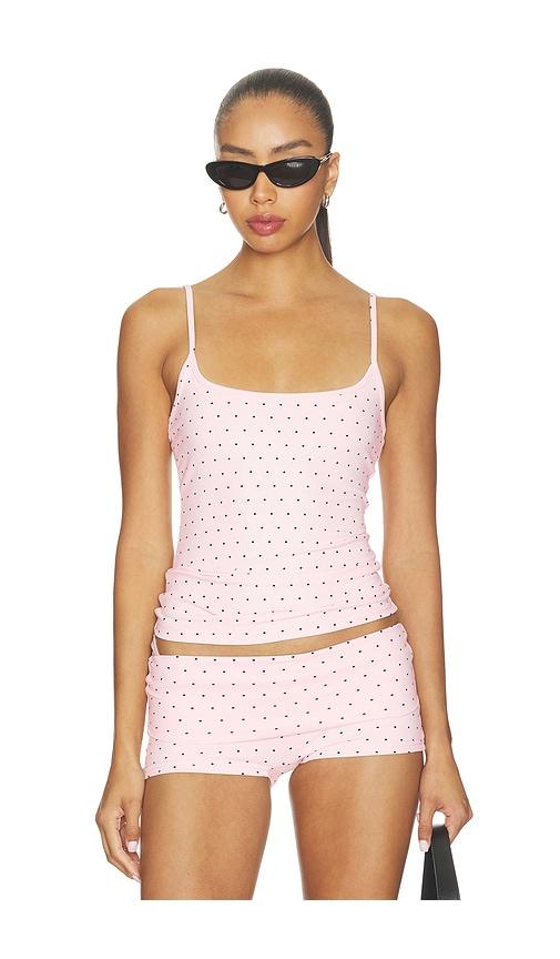 niihai tank top in pink. - size l (also in m, s, xl)