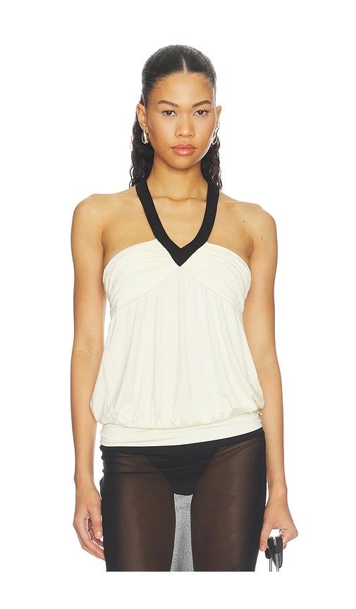 niihai tess top in cream. - size l (also in m)