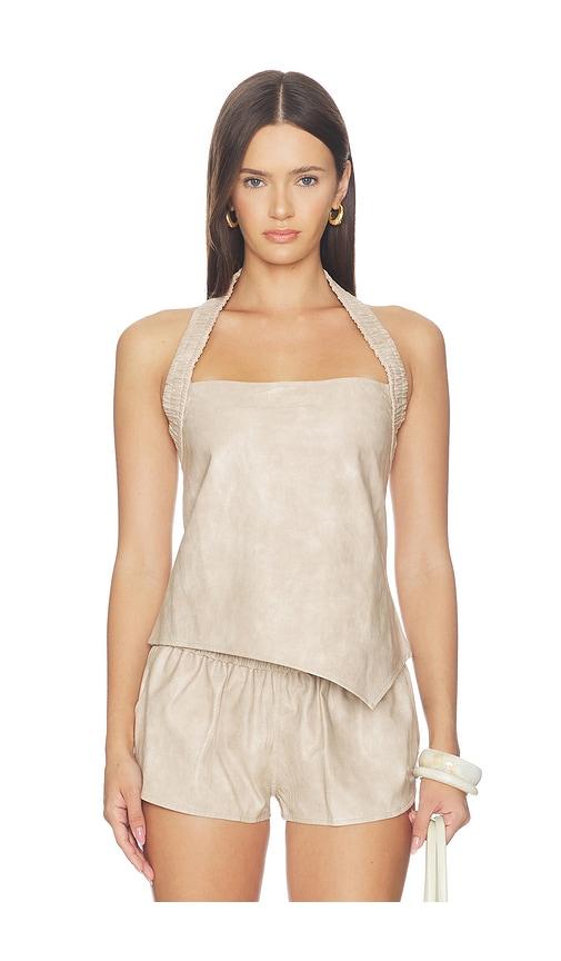 niihai the mia top in cream. - size l (also in xs, s, m, xl)