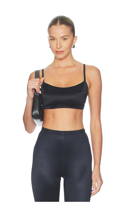 nikeskims shine scoop cami bra in black. - size l (also in s, m, xxs, xs, xl)