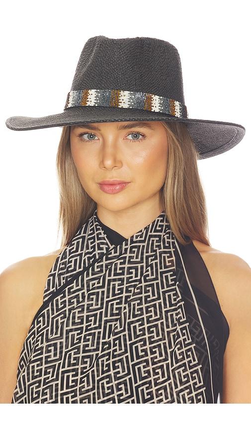 nikki beach clarke hat in black.