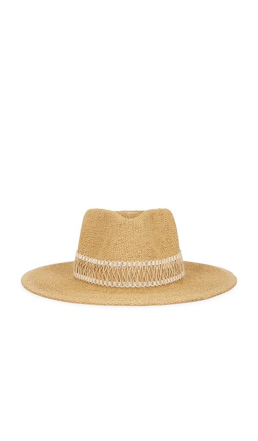 nikki beach jordyn fedora hat in brown.