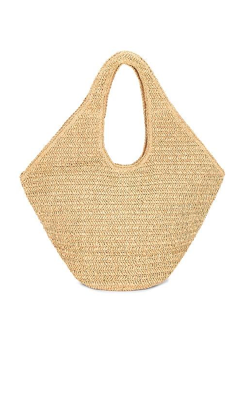 nikki beach kaia tote bag in neutral.