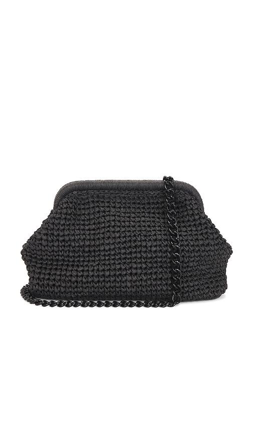 nikki beach karla clutch in black.