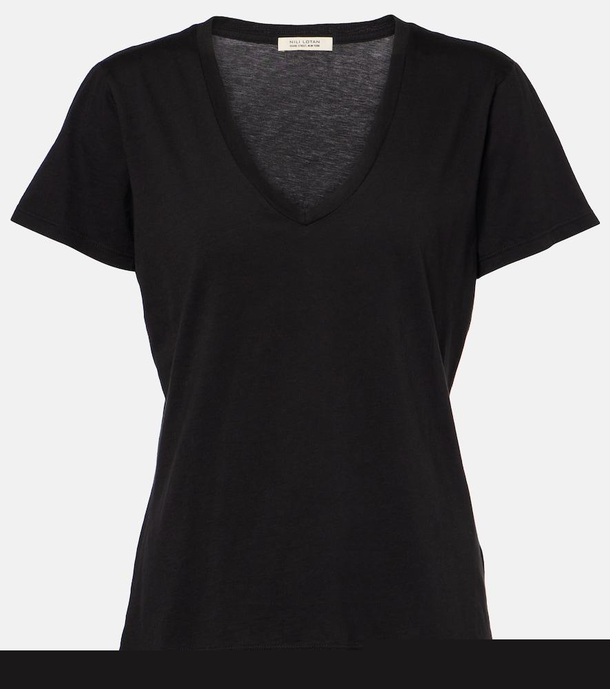 nili lotan carol cotton jersey t-shirt