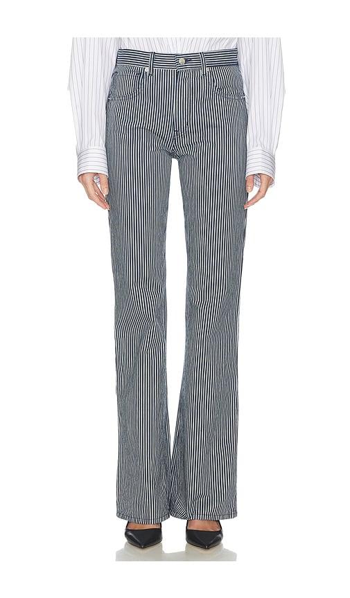 nili lotan celia striped jean in navy. - size 25 (also in 26, 27, 29, 30)