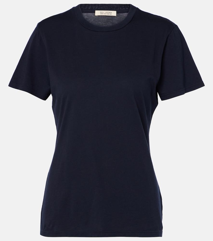 nili lotan cotton jersey t-shirt