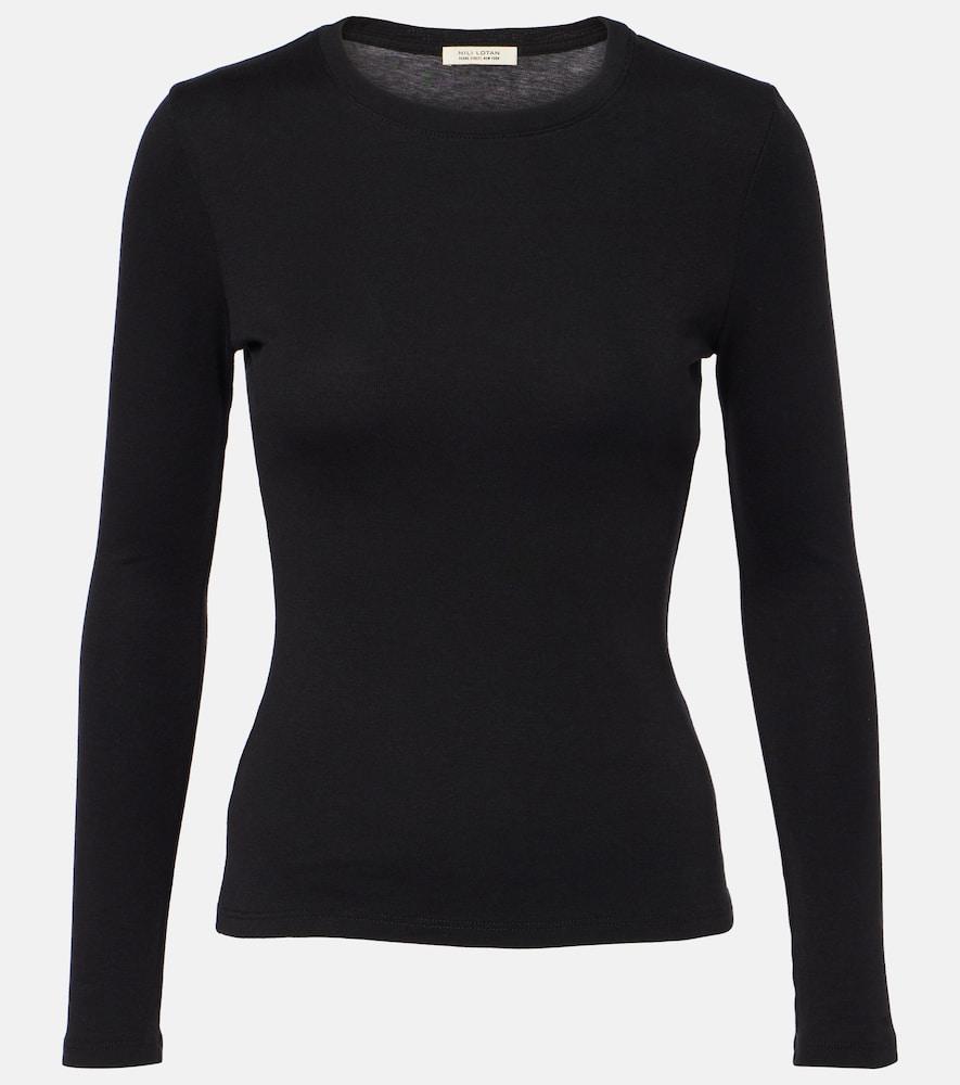 nili lotan emelie cotton jersey t-shirt